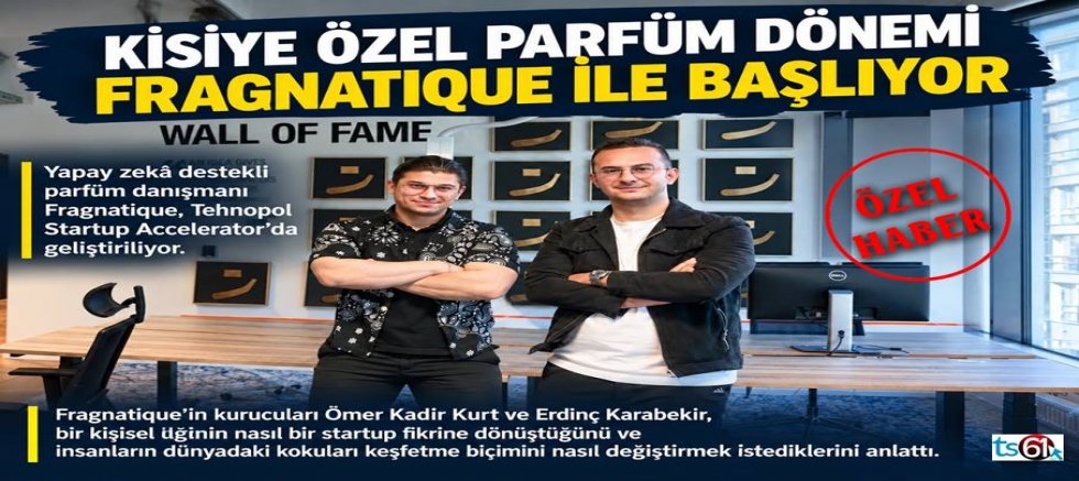 Yapay zekâ ile kişiye özel parfüm dönemi