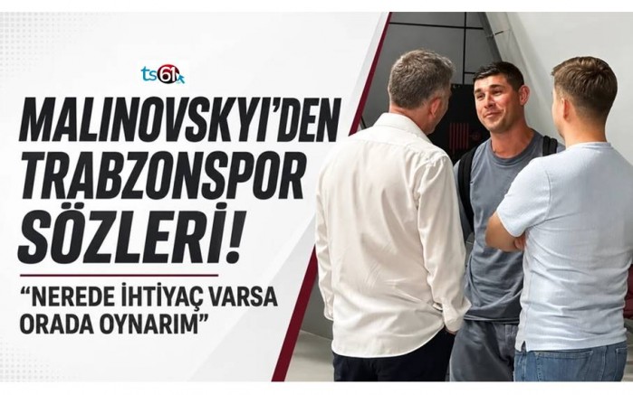 Malinovskyi: “Nerede ihtiyaç varsa orada oynarım”