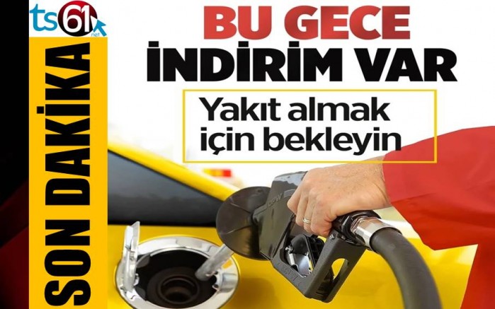 Motorinde bu gece indirim var