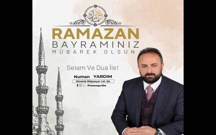 Numan Yardım'dan Ramazan Bayramı Mesajı