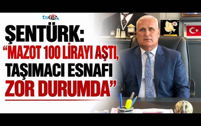 Şentürk: “Esnaf zor durumda”