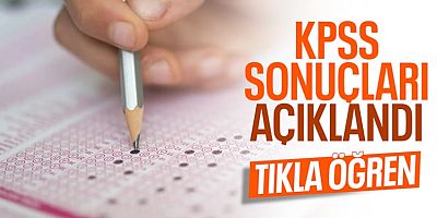 2026-KPSS Lisans sonuçları açıklandı