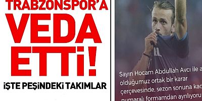 Abdülkadir Parmak Trabzonspor'a Veda Etti