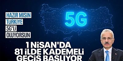 Abdulkadir Uraloğlu: 5G dönemi resmen başlıyor
