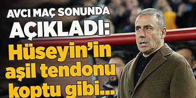 Abdullah Avcı'dan açıklamalar
