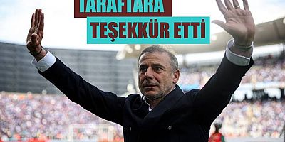 Abdullah Avcı'dan Taraftara Övgü: 'Tüm Dünyaya Örnek Oldular'