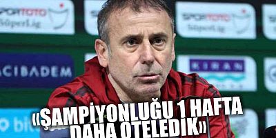 Abdullah Avcı, Rizespor Maçı Sonrası Konuştu