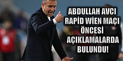 Abdullah Avcı ve Ozan Tufan Rapid Wien maçı öncesi açıklamalarda bulundu