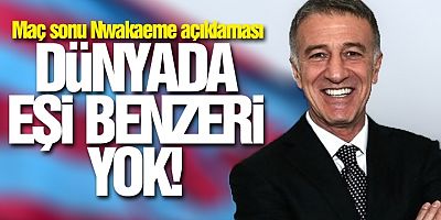 Ağaoğlu'dan Nwakaeme Açıklaması!