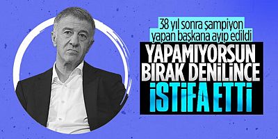 Ahmet Ağaoğlu istifa etme kararı aldı