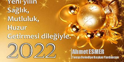 Ahmet Esmer'den Yeni Yıl Mesajı