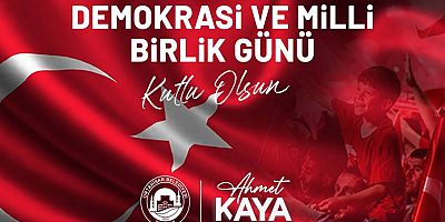 Ahmet Kaya 15 Temmuz Mesajı