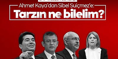 Ahmet Kaya’dan Sibel Suiçmez’e: Tarzın ne bilelim?