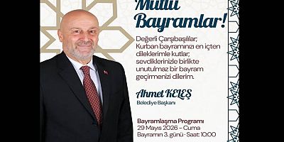Ahmet Keleş'ten Kurban Bayramı Mesajı