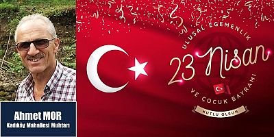 Ahmet Mor'dan Bayram Mesajı