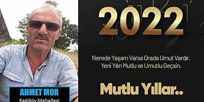 Ahmet Mor'dan Yeni Yıl Mesajı