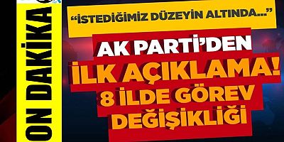 AK Parti 8 ilde yeni yönetimlerin göreve başlayacağını bildirdi