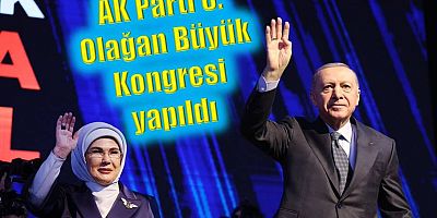AK Parti 8. Olağan Büyük Kongresi gerçekleştirildi