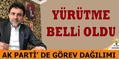 AK Parti Akçaabat’ta Yürütme Belli Oldu