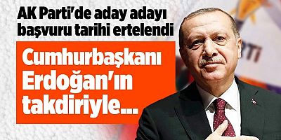 AK Parti'de aday adayı başvuru tarihi ertelendi