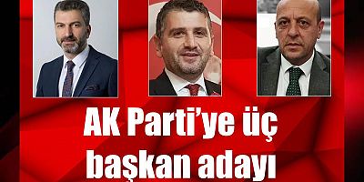 AK Parti'de Mumcu'nun karşısına iki aday çıkıyor