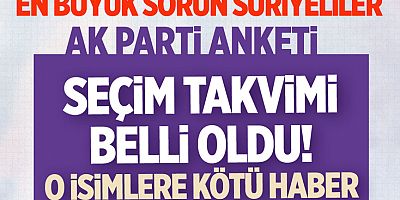 AK Parti’nin seçim takvimi belli oldu!  3 dönemlik isimler aday gösterilmeyecek