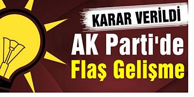 AK Parti Trabzon’da Flaş Gelişme