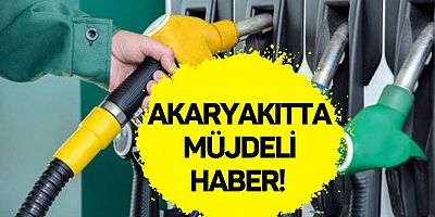 Akaryakıtta çifte indirim yolda