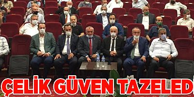 Akçaabat MHP’de Çelik Güven Tazeledi