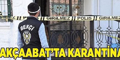 Akçaabat’ta 2 Apartman Karantinada