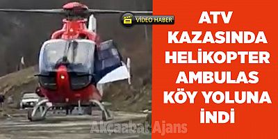 Akçaabat’ta ATV Kazası: 2 Yaralı