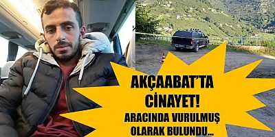 Akçaabat’ta cinayet: Bir kişi aracında ölü bulundu