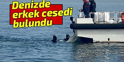 Akçaabat'ta Denizde Erkek Cesedi Bulundu