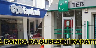 Akçaabat'ta İkinci Banka Şubesi de Kapattı