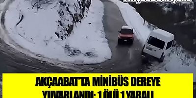 Akçaabat’ta trafik kazası: 1 ölü 1 yaralı