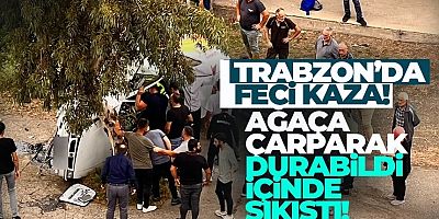 Akçaabat’ta Trafik Kazası: 1 Yaralı