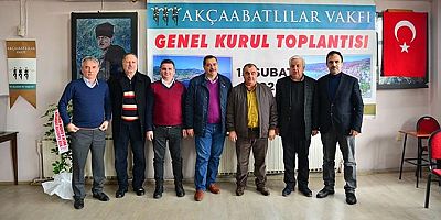 Akçaabatlılar Vakfına Yeni Yönetim