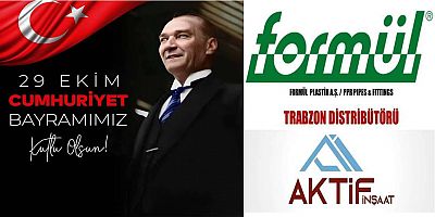 Aktif İnşaat'tan Cumhuriyet Bayramı Kutlaması