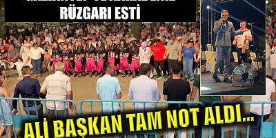 Ali başkan tam not aldı