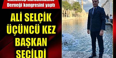 Ali Başkan üçüncü kez seçildi