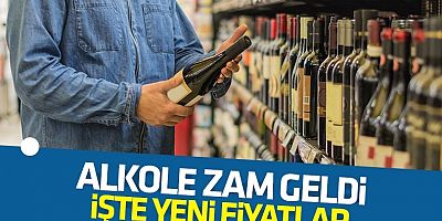 Alkollü İçkilere Zam Geldi!