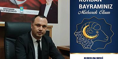 Alpaslan Beşli'den Kurban Bayramı Mesajı