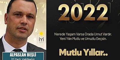 Alpaslan Beşli'den Yeni Yıl Mesajı