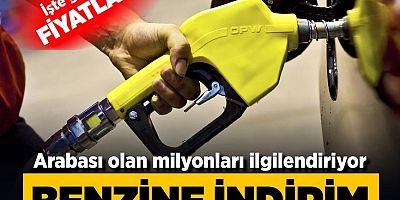 Araç sahipleri dikkat! Benzine indirim geliyor