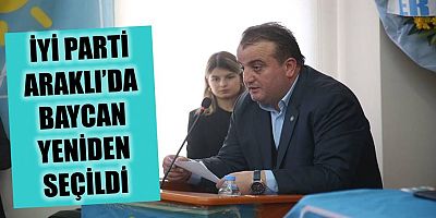 Araklı’da Baycan Yeniden Seçildi