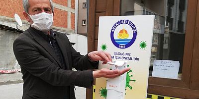 Araklı’yı Dezenfaktanla Donattı