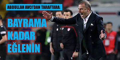 Avcı'dan Trabzonspor Taraftarına Şampiyonluk Çağrısı