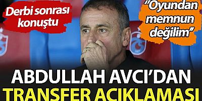 Avcı, Galatasaray Maçı Sonrası Özeleştiri Yaptı!