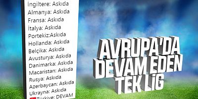Avrupa'da Devam Eden Tek Lig: Süper Lig