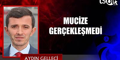 Aydın Gelleci'nin maç yazısı...